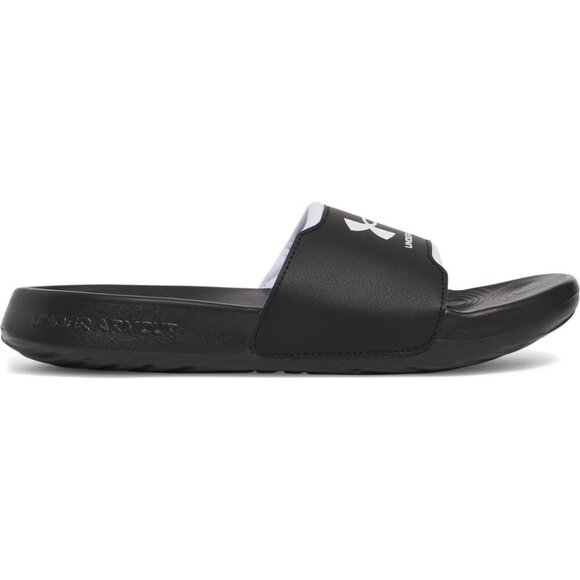 〽️Men Slide Sandal Black White Slip-on Classic Comfort Streetwear Open-Toe Shoes